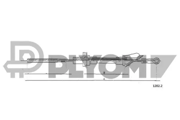 Cable Pull, clutch control (P766317)