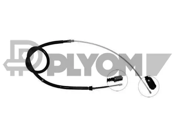 Cable Pull, parking brake (P468244)