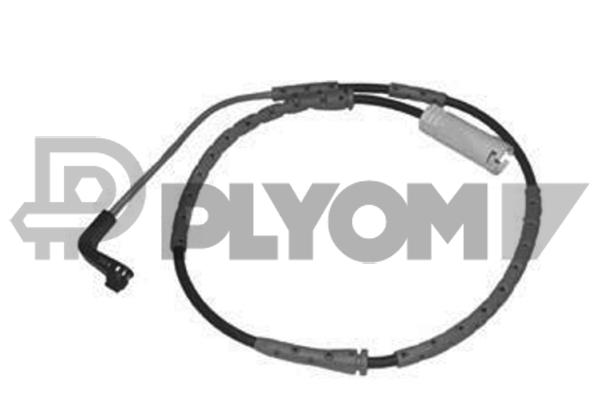 Warning Contact, brake pad wear (P755089)