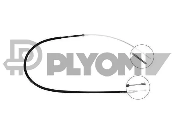 Cable Pull, parking brake (P468021)