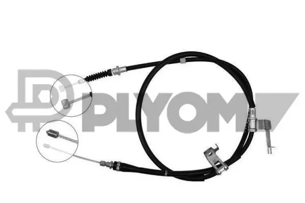 Cable Pull, parking brake (P761769)