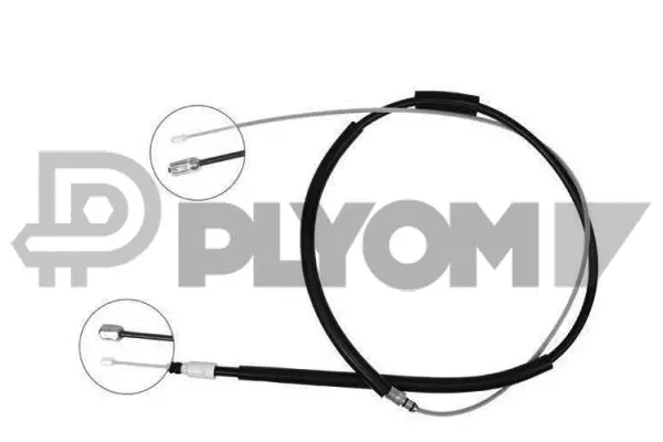 Cable Pull, parking brake (P760150)