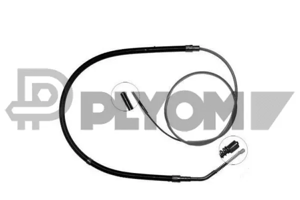 Cable Pull, parking brake (P765863)