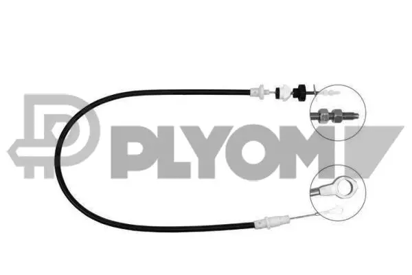 Cable Pull, clutch control (P762899)