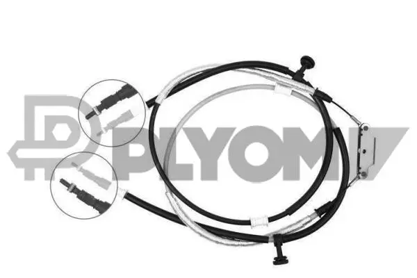 Cable Pull, parking brake (P760094)