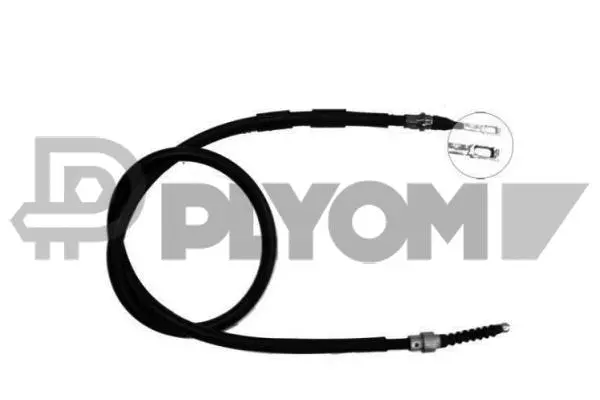 Cable Pull, parking brake (P468008)