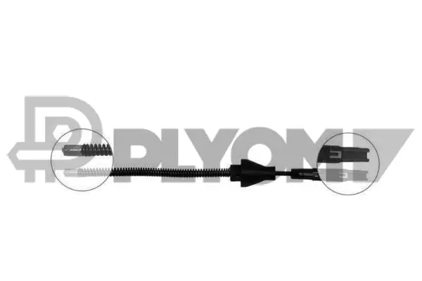 Cable Pull, parking brake (P088060)