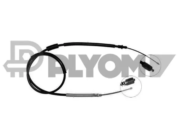 Cable Pull, parking brake (P038248)