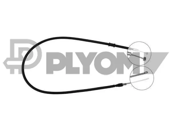Cable Pull, parking brake (P761557)