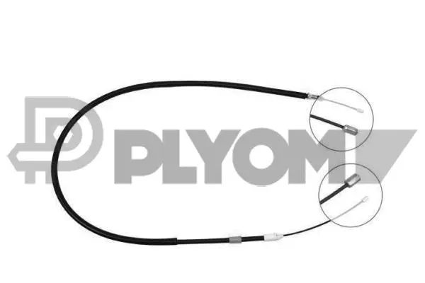 Cable Pull, parking brake (P028363)