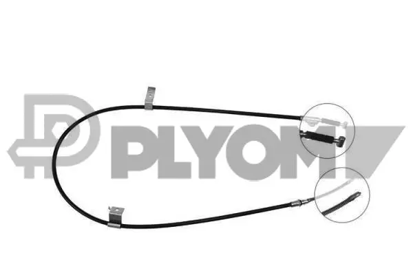 Cable Pull, parking brake (P069009)