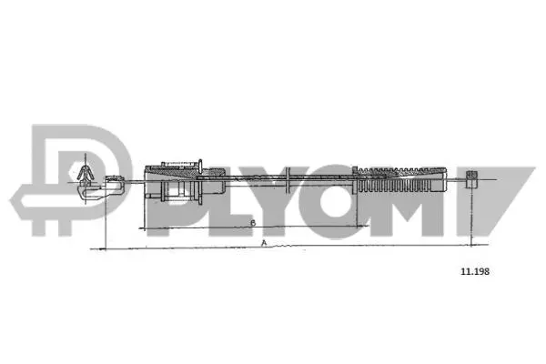 Accelerator Cable (P035569)
