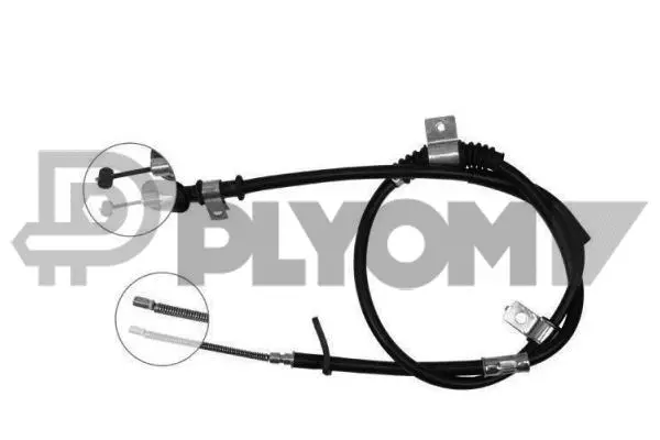 Cable Pull, parking brake (P708089)