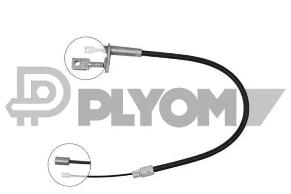 Cable Pull, parking brake (P766256)