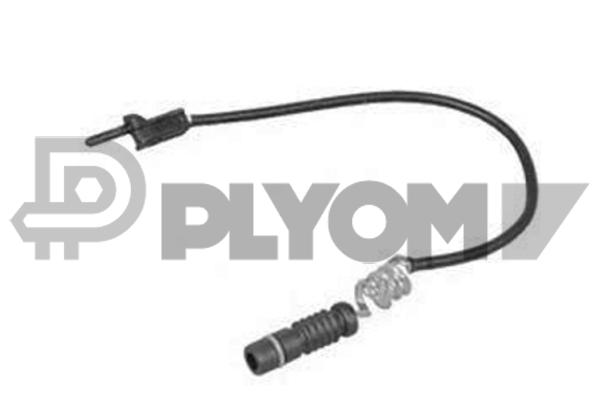 Warning Contact, brake pad wear (P201519)