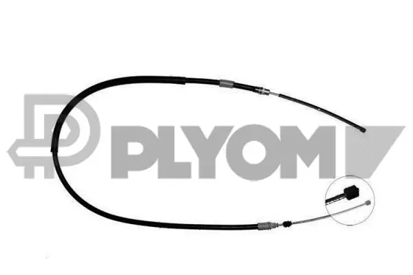 Cable Pull, parking brake (P762436)