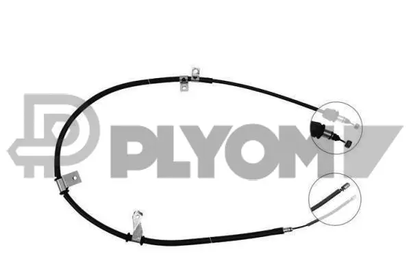 Cable Pull, parking brake (P761562)