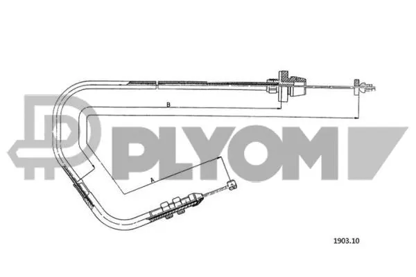 Accelerator Cable (P761154)