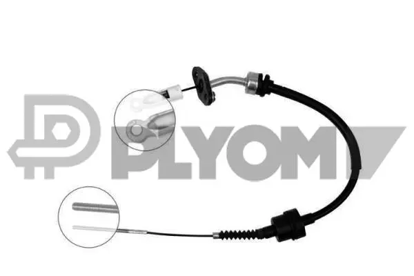 Cable Pull, clutch control (P760067)