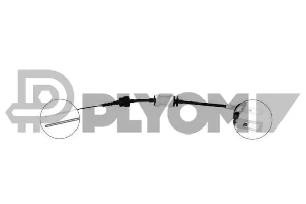 Cable Pull, clutch control (P018940)