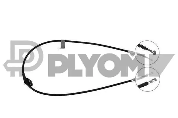 Cable Pull, parking brake (P069098)
