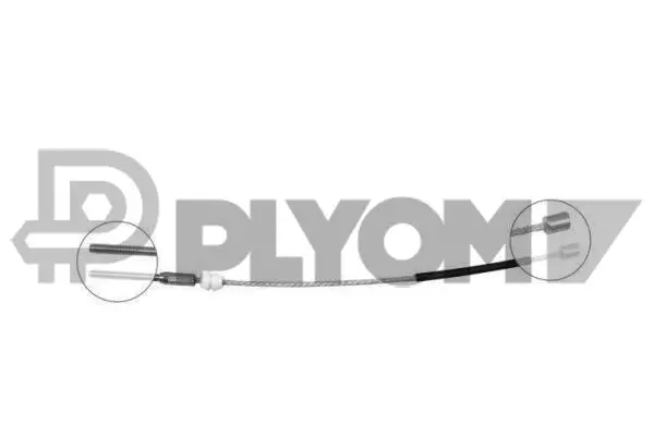 Cable Pull, parking brake (P489066)