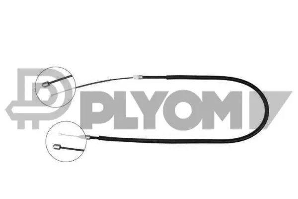 Cable Pull, parking brake (P028300)