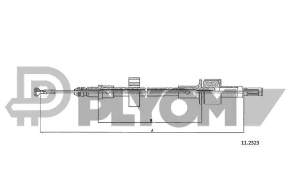 Cable Pull, clutch control (P761310)