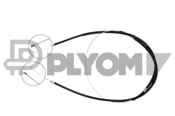Cable Pull, parking brake (P765832)