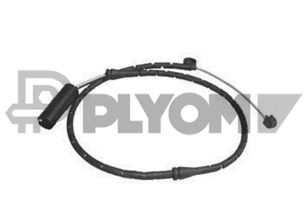 Warning Contact, brake pad wear (P755112)