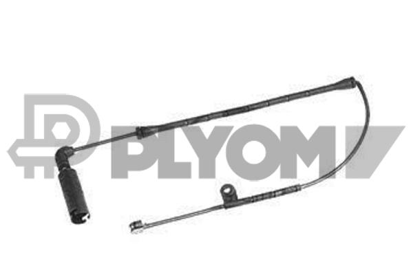 Warning Contact, brake pad wear (P755111)