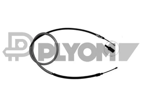 Cable Pull, parking brake (P038476)