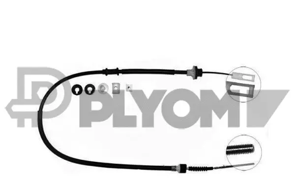 Cable Pull, clutch control (P760173)