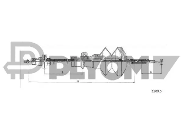 Accelerator Cable (P761083)