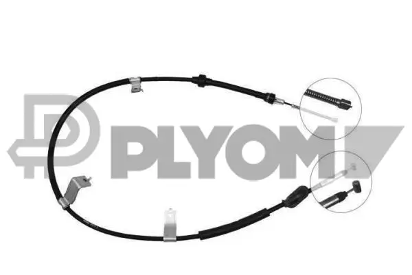 Cable Pull, parking brake (P761533)
