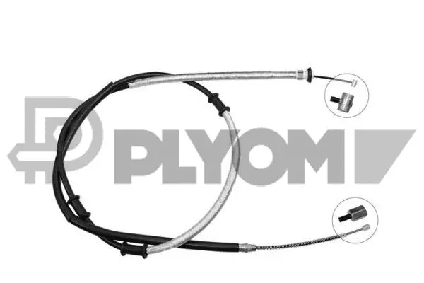 Cable Pull, parking brake (P761061)