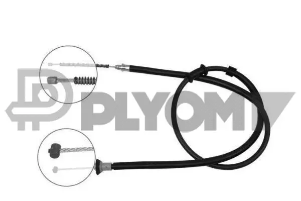Cable Pull, parking brake (P761016)