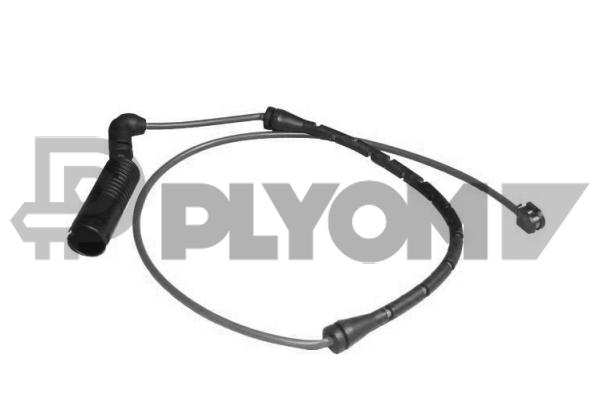 Warning Contact, brake pad wear (P755107)