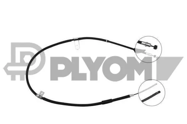 Cable Pull, parking brake (P765717)