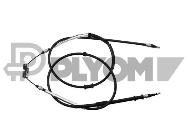 Cable Pull, parking brake (P762024)