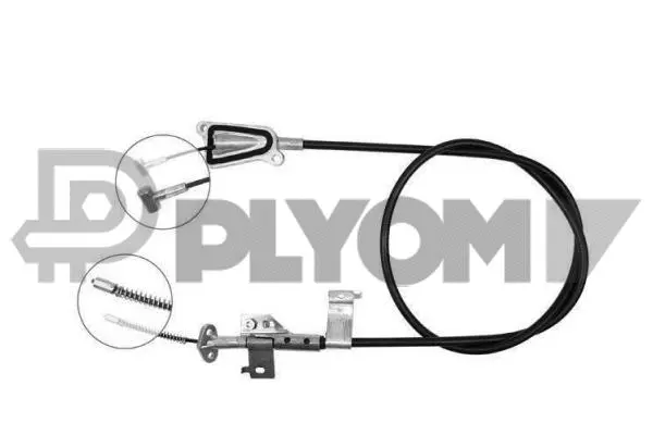 Cable Pull, parking brake (P069076)
