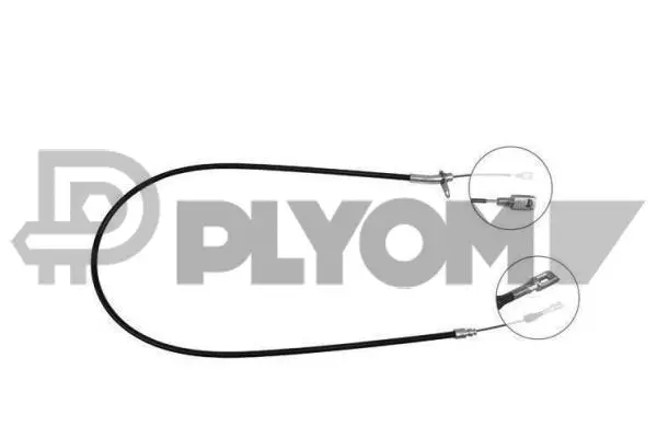 Cable Pull, parking brake (P766230)