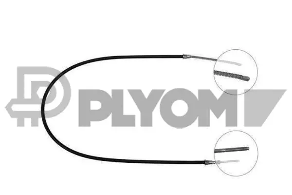 Cable Pull, parking brake (P762657)