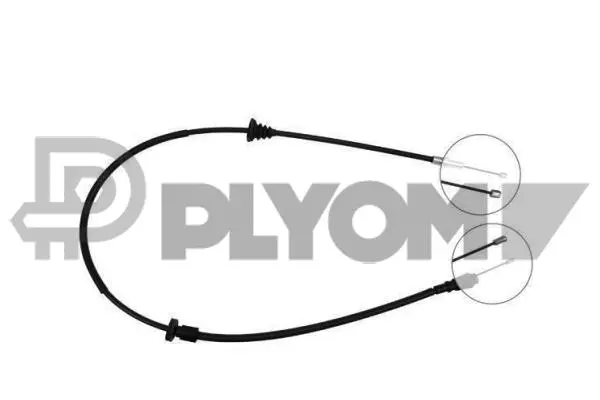 Cable Pull, parking brake (P762893)