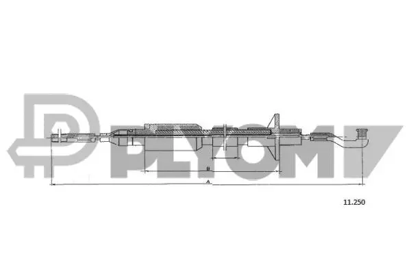 Cable Pull, clutch control (P489092)