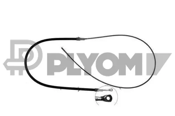 Cable Pull, parking brake (P766045)