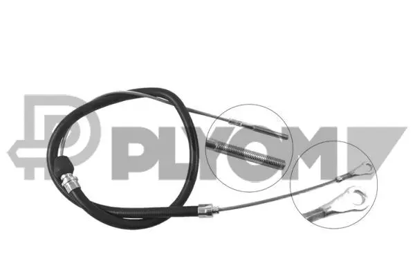 Cable Pull, parking brake (P763249)