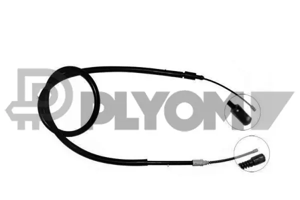 Cable Pull, parking brake (P038283)