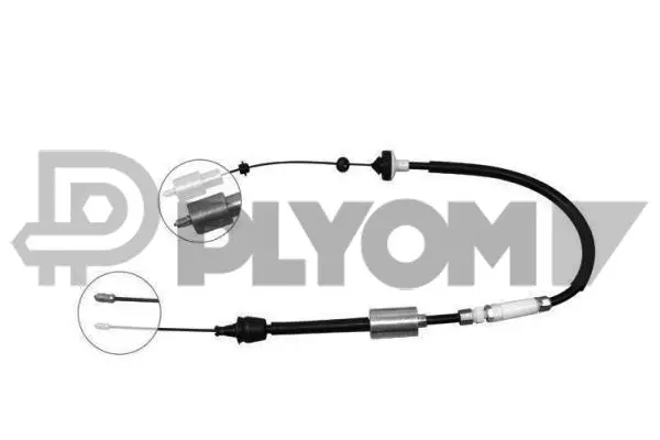 Cable Pull, clutch control (P028374)