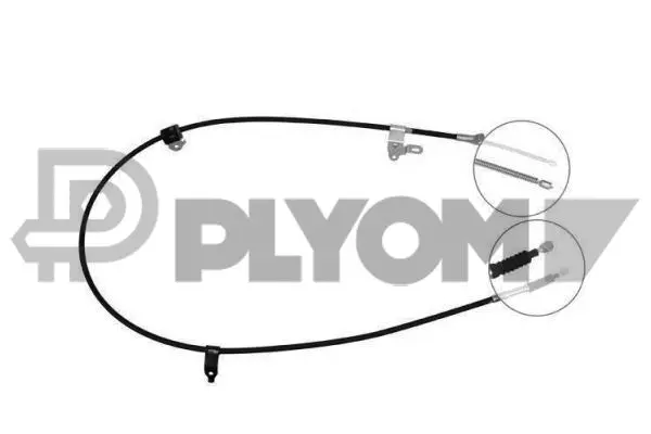 Cable Pull, parking brake (P762813)